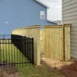 Wood Privacy and Aluminum Fences