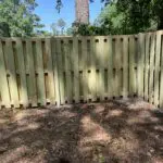 Shadow Box Wood Fence